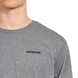 Patagonia P-6 Logo Responsibili-Tee grau XS