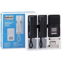 BALCOM ELEKTRONIC Balcom Electronic Sprechanlage SET 111 ws