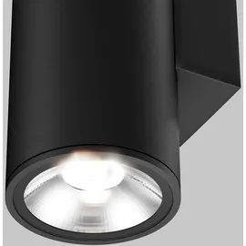 Maytoni Wandleuchte LED Außenleuchte Spotleuchte Strahler Metall Glas UP DOWN Graphit