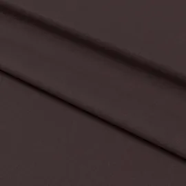 nyvi Bettwäsche Set DreamScience Renforcé Uni - Atmungsaktiv & Weich - 100% Baumwolle - Mit Reißverschluss Größe:155x220 + 80x80 cm braun