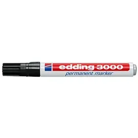 edding 3000 Permanentmarker schwarz 1,5 - 3,0 mm
