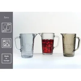 Ritzenhoff & Breker Krug Favo 1200 ml Glas Transparent
