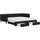 vidaXL Tagesbett 100 x 200 cm Schwarz