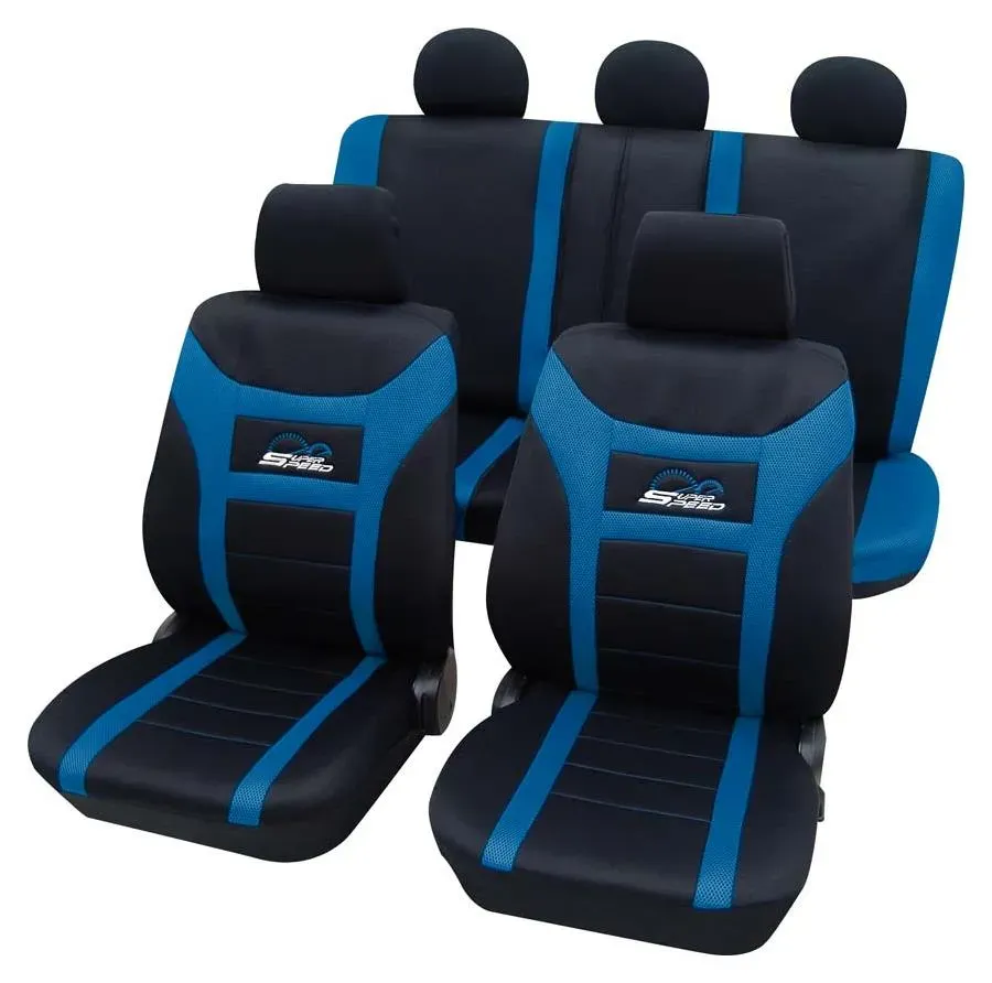PETEX Sitzschonbezug Sitzbezüge Polyester blau 22974805