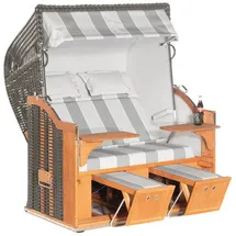 SonnenPartner Ostsee Anthrazit 2-Sitzer XL
