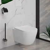 Neoro n40 Wand-WC mit WC-Sitz Weiß