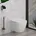 Neoro n40 Wand-WC mit WC-Sitz Weiß