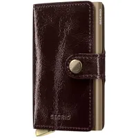 Secrid Premium Miniwallet Damen Geldbörse mahogany