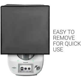 kwmobile Abdeckhaube für Thermomix TM5 TM6 Dunkelgrau