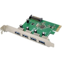 MicroConnect USB 3.0 4 port PCIe card, Kontrollerkarte