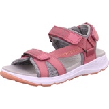 superfit Mädchen Criss Cross Sandale, Pink Orange 5500, 39