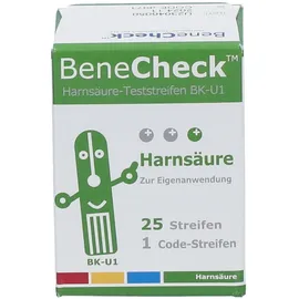 PHARMADOC GMBH Benecheck Harnsäure-Teststreifen BK-U1