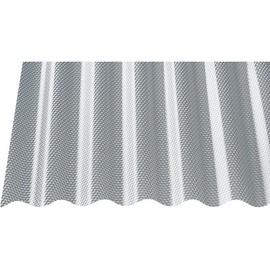 Gutta PC Wabe Sinus Profilplatte 76/18 500 x 104,5 cm klar