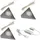 Hera 3er-Set LED-UB-Leuchte 2-LEDww eds+Trafo15W 61055931102