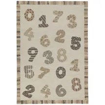Natur Pur Natur Kids - Kinderteppich mit Zahlendesign 140 x 200 cm