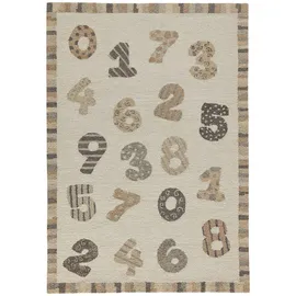 Natur Pur Natur Kids - Kinderteppich mit Zahlendesign 140 x 200 cm