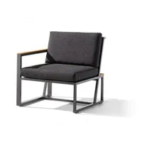 Sieger Havanna Loungesofa links grau