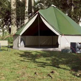 vidaXL Tipi Familienzelt 8 Personen Grün