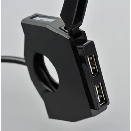 Daytona USB-Slim-Mount 2× Typ-A