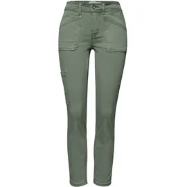 STREET ONE Cargo Jeans Sage Green Washed 27 - 27W / 28L