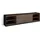 SKRAUT HOME Lowboard 207x50x37 cm Dunkler Eiche/Schwarz Holzwerkstoff