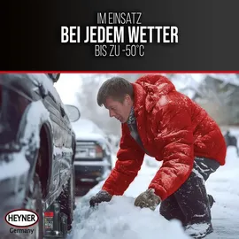 Heyner HEYNER® Doppelhub-Unterstellheber hydraulischer Wagenheber 5t Stempel-Wagenheber für SUV/PKW Hubhöhe 22,2-50cm