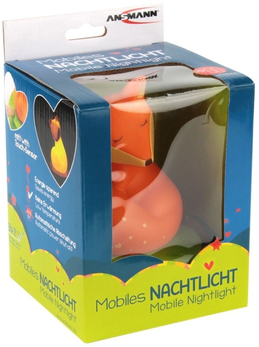 Mobiles Nachtlicht Fuchs Mobile, die LED-LICHT Einschlafhilfe für Kinder als Fuchs-Figur