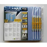 Plus Japan, Zero Max Platzsparordner in Blau, 10er Pack (1x 10 Ordner)
