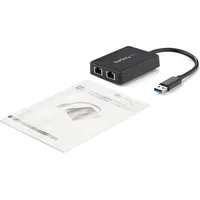 Startech StarTech.com USB 3.0 Dual Port Gigabit Ethernet Adapter