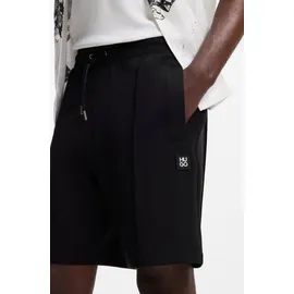 Hugo Regular fit Sweatshorts aus Baumwoll-Mix, Modell 'DIMACSHORT', Black, M