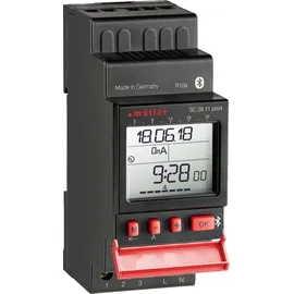 Müller SC 28.11 pro4 12V ACDC Hutschienen-Zeitschaltuhr digital 12 V/DC, 12 V/AC 4000 W