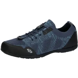 Brütting Unisex Cargados Barfußschuhe, Marine/Türkis, 39 EU