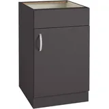 wiho Küchen Spülenschrank »Flexi«, Breite 50 cm grau