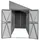 SPACEMAKER Metallgerätehaus 4x7 2,03 x 1,24 m anthrazit