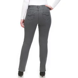 KjBrand Stretch-Jeans "Betty CS Denim Stretch", Damen, Gr. 50 (25), K-Gr, grau (denim graphit), Denim/Jeans, Obermaterial: 85% Baumwolle, 13% Polyester, 2% Elasthan, unifarben, casual, lang, Jeans, mit Stretch