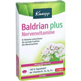 Kneipp Baldrian plus Nervenvitamine Dragees 40 St.