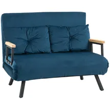 Homcom Schlafsofa Stahl, Polyester
