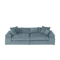 Big Sofa  Lianea ¦ blau ¦ Maße (cm): B: 260 H: 86 T: 133.0