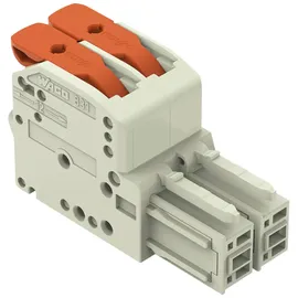 WAGO GMBH & CO. KG WAGO GmbH &amp; Co. KG 1-Leiter-Federleiste Hebel 831-1102