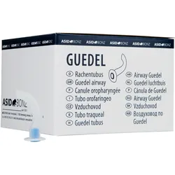10 Guedeltuben einer Größe mit Farbkodierung