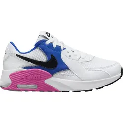 NIKE Kinder Freizeitschuh Air Max Excee, WHITE/BLACK-HYPER ROYAL-ACTIVE, 39