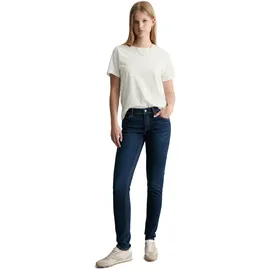 Marc O'Polo DENIM Slim-fit-Jeans aus Organic Cotton-Mix 28 34, Länge 34 blau 28/34
