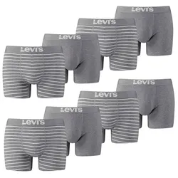 Levis Herren Boxershort Men Vintage Stripe YD Boxer 4er 6er 8er Multipack in M Grau