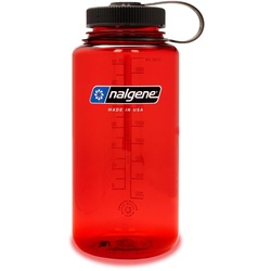 Nalgene Weithalstrinkflasche Sustain 1 L - rot