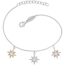 Engelsrufer Armband »Twinkle twinkle little Star Sternenanhänger« mit Zirkonia (synth.) silberfarben