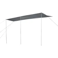 pro.tec Beuningen Wohnwagen-Vorzelt 400 x 240 x 235 cm Grau