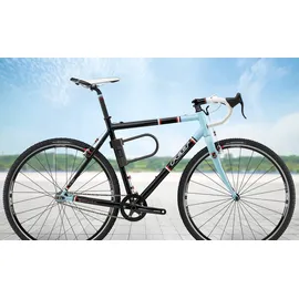 BASI Bügelschloss mit vierstelligem Zahlencode | Kratzschutz | 6990-0317