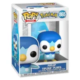 Funko Pokemon - Piplup Tiplouf Plinfa 865 - Funko Pop! Vinyl Figur - Transparent