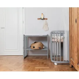 Waldin 7in1 mit Matratze, Grau - Grau