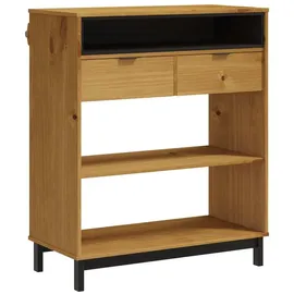vidaXL Bartisch FLAM 92 x 45 x 110 cm Braun
